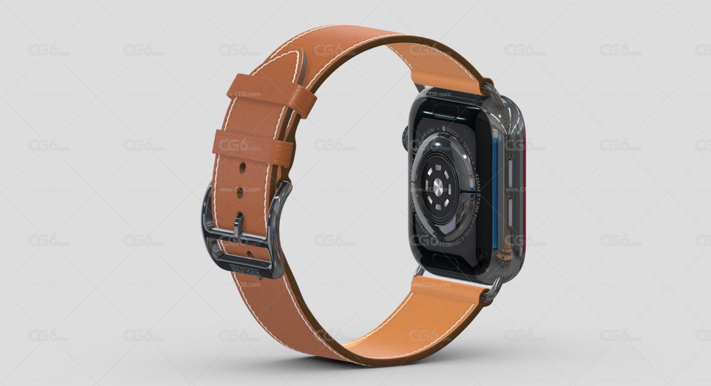 Apple Watch 4代苹果手表 苹果4代手表 智能手表 智能穿戴设备3D模型-4