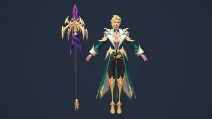美女武神 女巫 女神 女法师 巫师 女祭司 魔法师 魔杖 战姬 巫师权杖3D模型