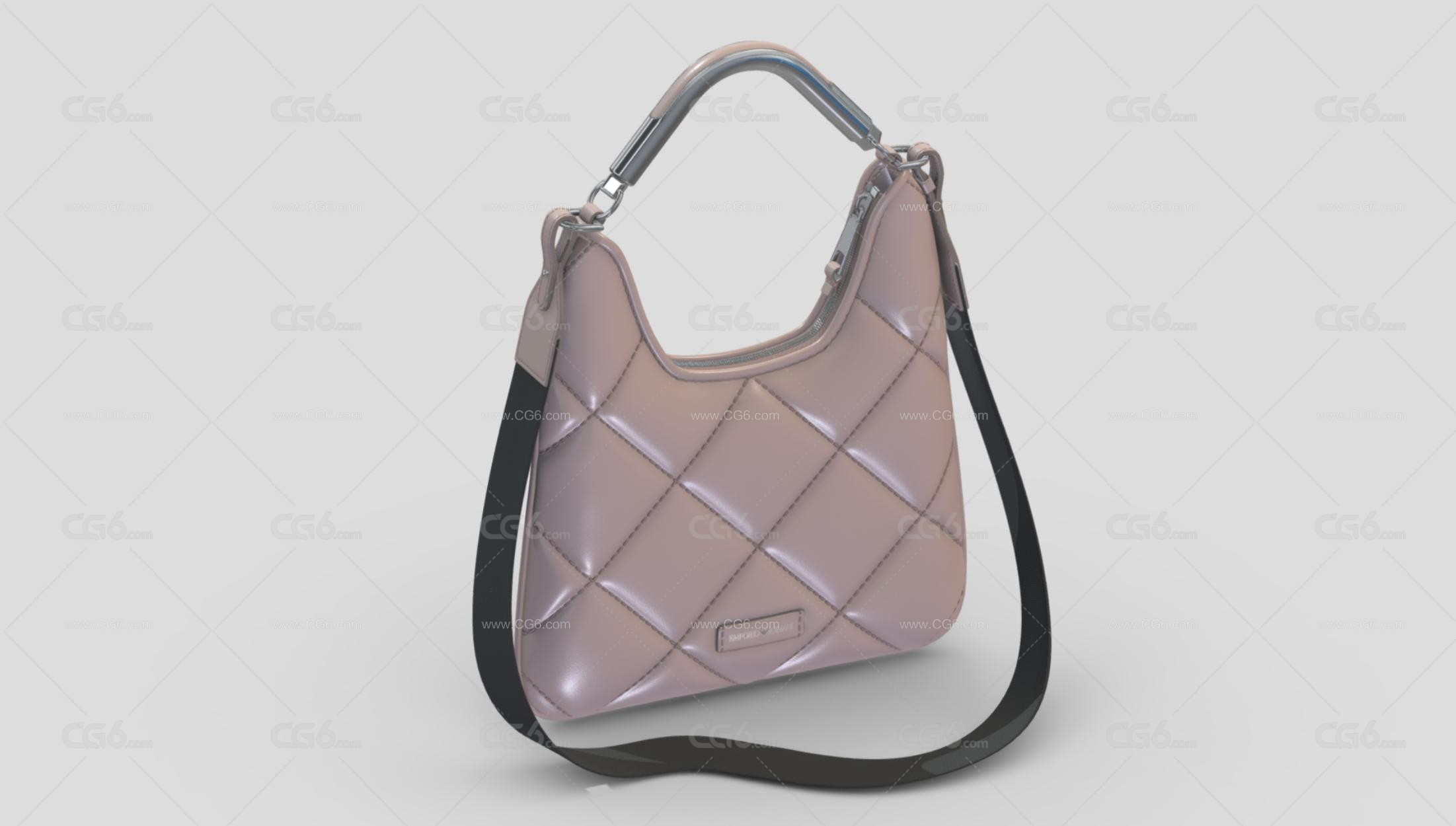 女式包 精品包 精品女包 时尚女包 女士提包 女士包 精品皮包 阿玛尼包3D模型-1