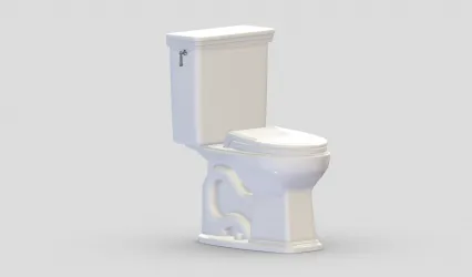 ToTo马桶 陶瓷马桶 洗手间马桶 坐便器 家用厕所马桶 抽水马桶3D模型