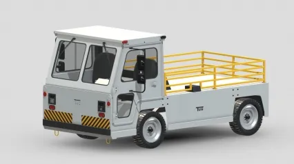牵引车 航母卡车 航空卡车 飞机卡车 机场卡车 飞机拖车 航母拖车 战机拖车3D模型
