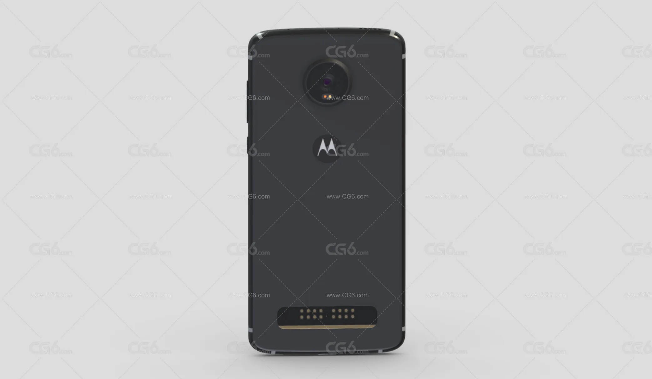 摩托罗拉手机 全面屏手机 智能手机 大屏手机 安卓手机 Motorola Moto Z4手机3D模型-2