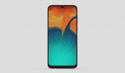 三星手机 全面屏手机 智能手机 大屏手机 三星A30手机 Samsung Galaxy手机3D模型