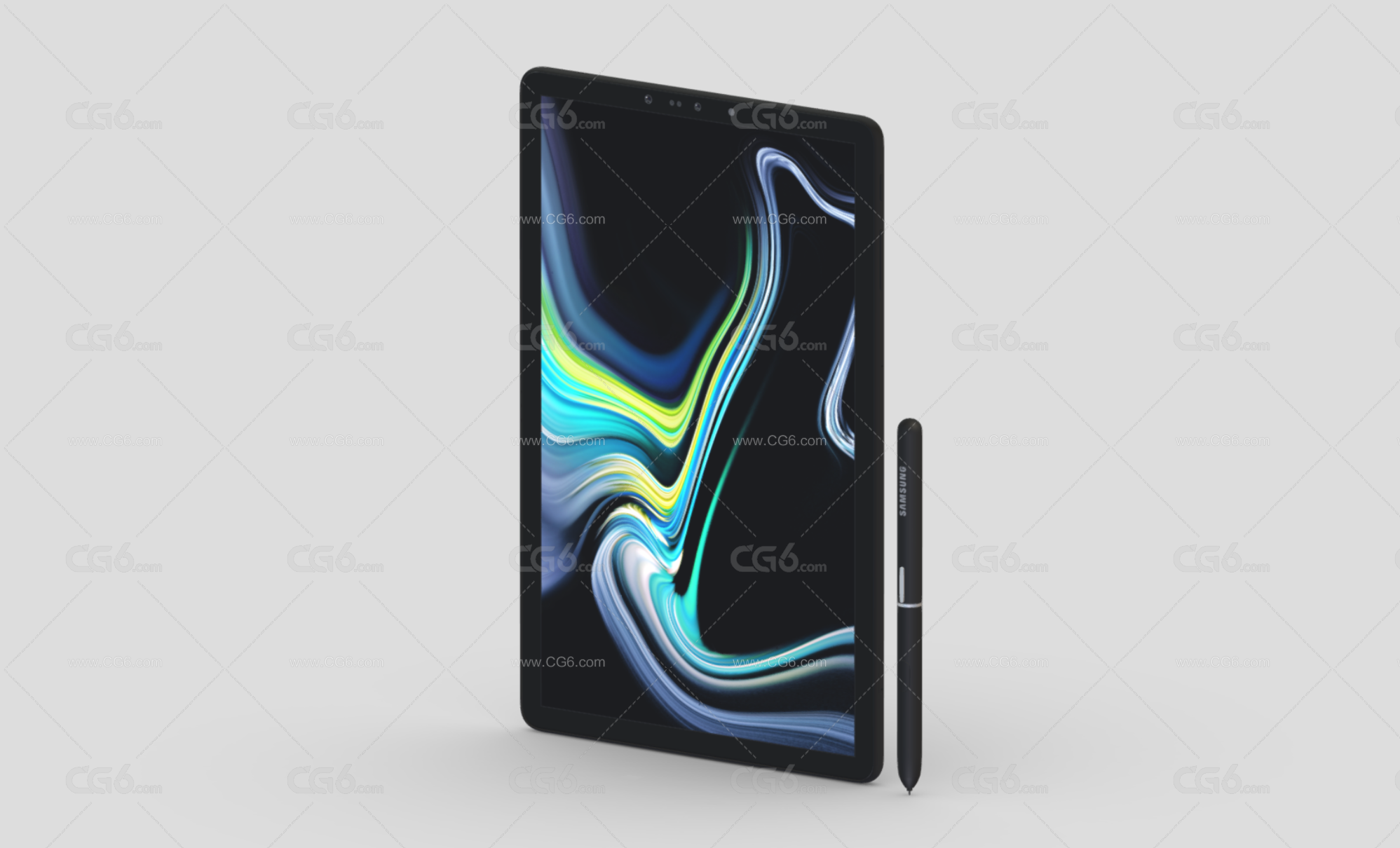 Samsung Galaxy Tab S4 三星平板电脑Tab S4 三星掌上电脑3D模型-3