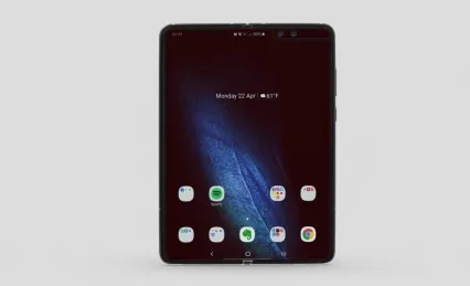三星折叠手机 全面屏手机 智能手机 大屏手机 Samsung Galaxy手机3D模型
