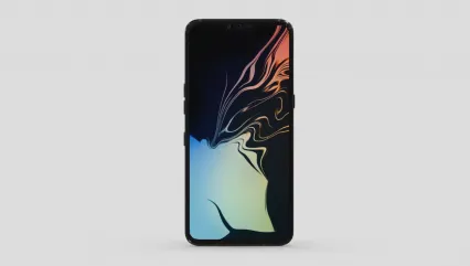 LG手机 全面屏手机 智能手机 大屏手机 安卓手机 LG V50手机3D模型