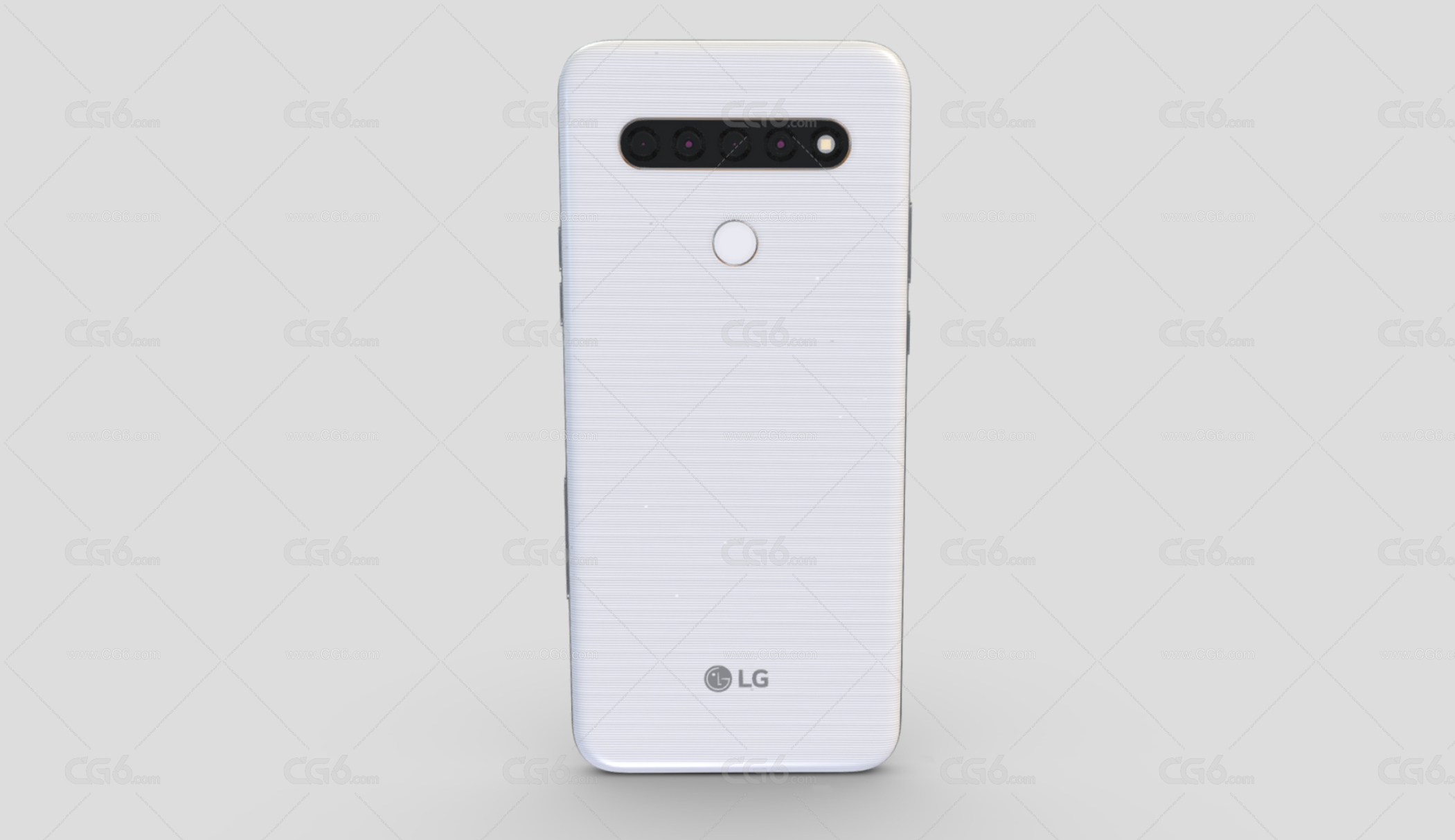 LG手机 全面屏手机 智能手机 大屏手机 安卓手机 LG Q61手机3D模型-2