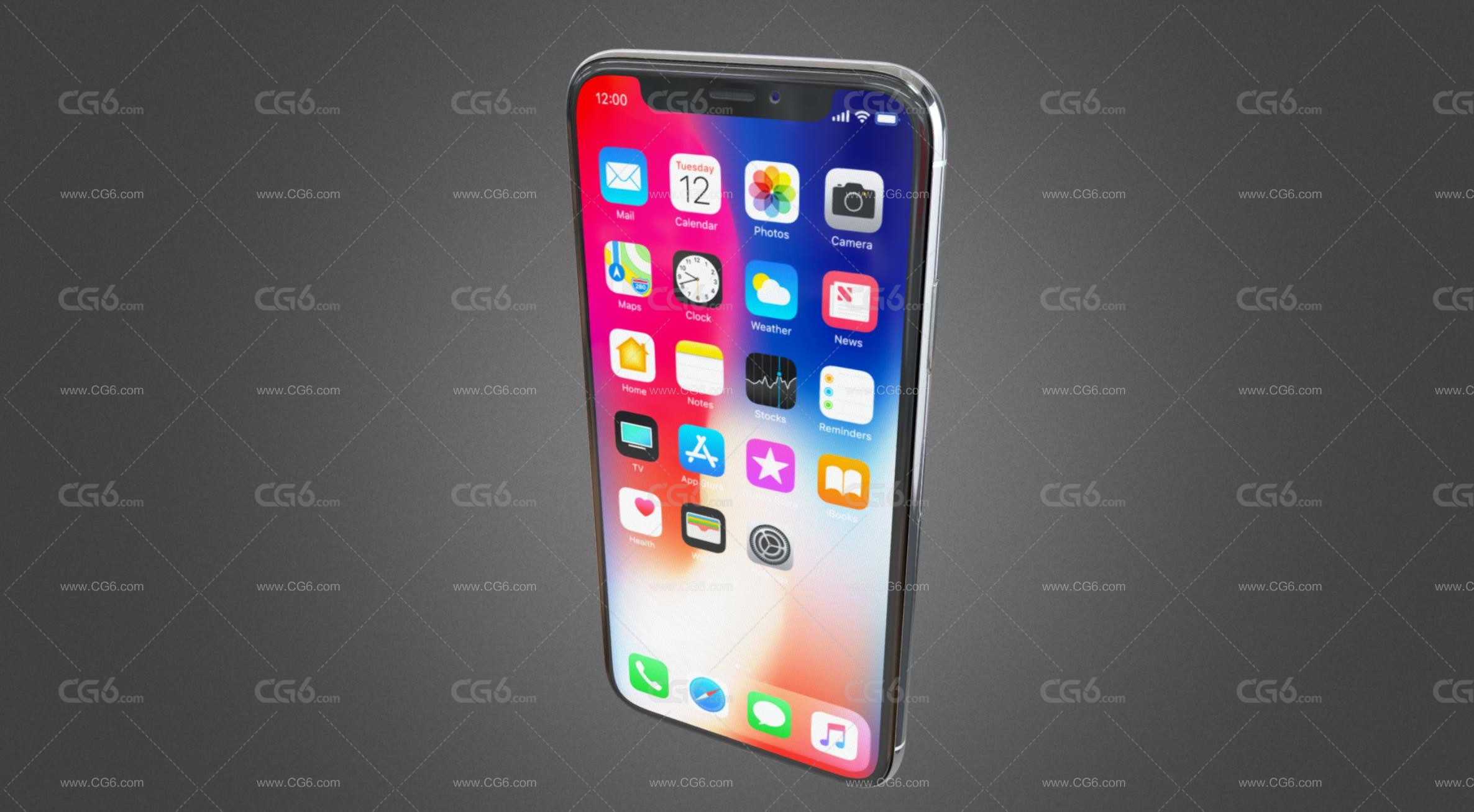 苹果X手机 苹果手机 智能手机 全面屏手机 Apple iPhone X手机模型-2