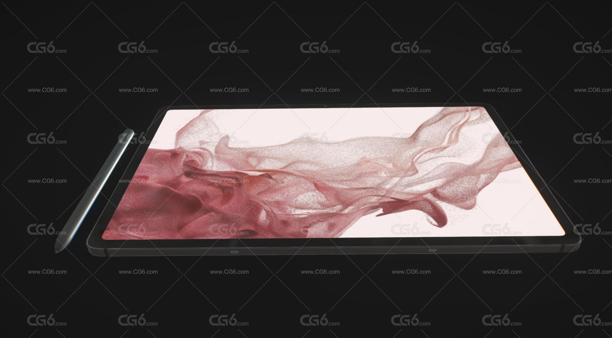Samsung Galaxy Tab S8 Plus三星平板电脑Tab 三星掌上电脑 手绘平板 智能平板3D模型-4