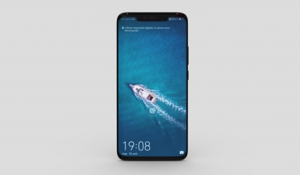 华为手机 全面屏手机 智能手机 大屏手机 安卓手机 Huawei Mate 20 Pro手机3D模型