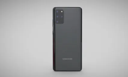 三星手机 智能手机 全面屏大屏手机 三星S20Plus手机 Samsung Galaxy手机3D模型