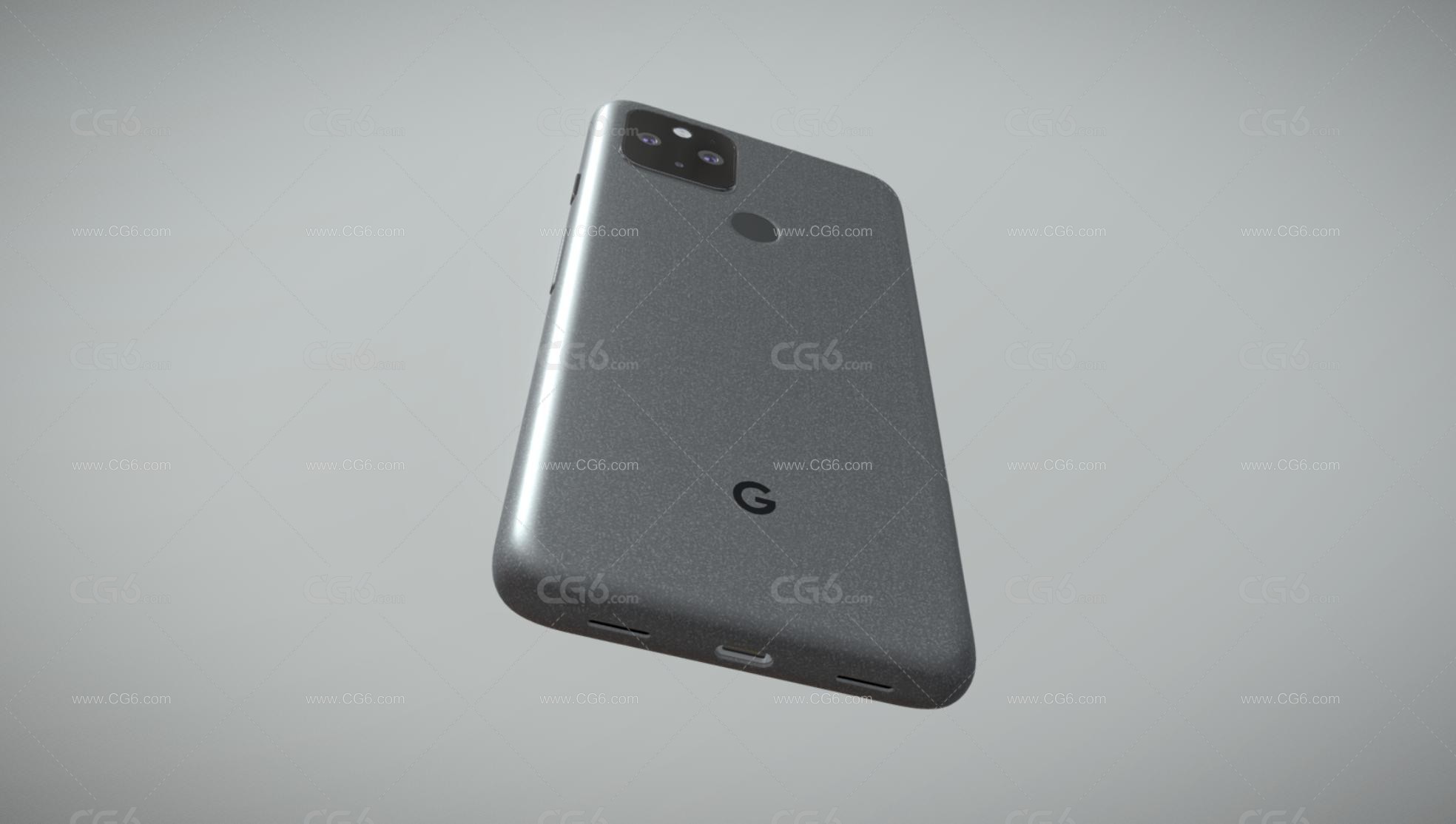 Google Pixel 5谷歌手机 智能手机 安卓手机 大屏手机 全面屏手机3D模型-4