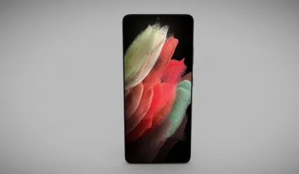 三星手机 智能手机 全面屏大屏手机 三星S21 Ultra手机 Samsung Galaxy手机3D模型
