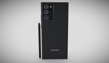 三星手机 智能手机 全面屏大屏手机 三星Note 20手机 Samsung Galaxy手机3D模型