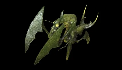 PBR材质螳螂怪物 虫族 变异昆虫 变异物种 虫怪 刀螂 外星虫子 螳螂妖兽3D模型