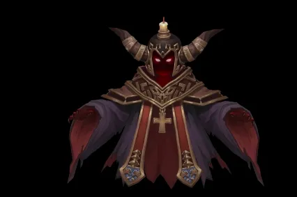 蜡烛制作者  魔神蜡烛 幽灵 暗黑使者 幽冥使者 鬼魂3D模型