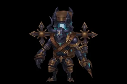 暗黑斗士  丝多利 人形怪物 机甲战士 机器人 怪兽3D模型