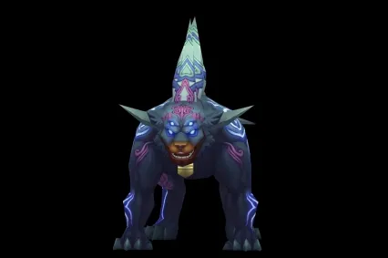 山神怪  守护魔兽 妖兽 怪兽 怪物 妖怪 神兽 坐骑3D模型
