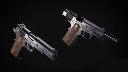 手枪 武器 PBR材质 枪械 次世代 M1911手枪 枪支 武器3D模型