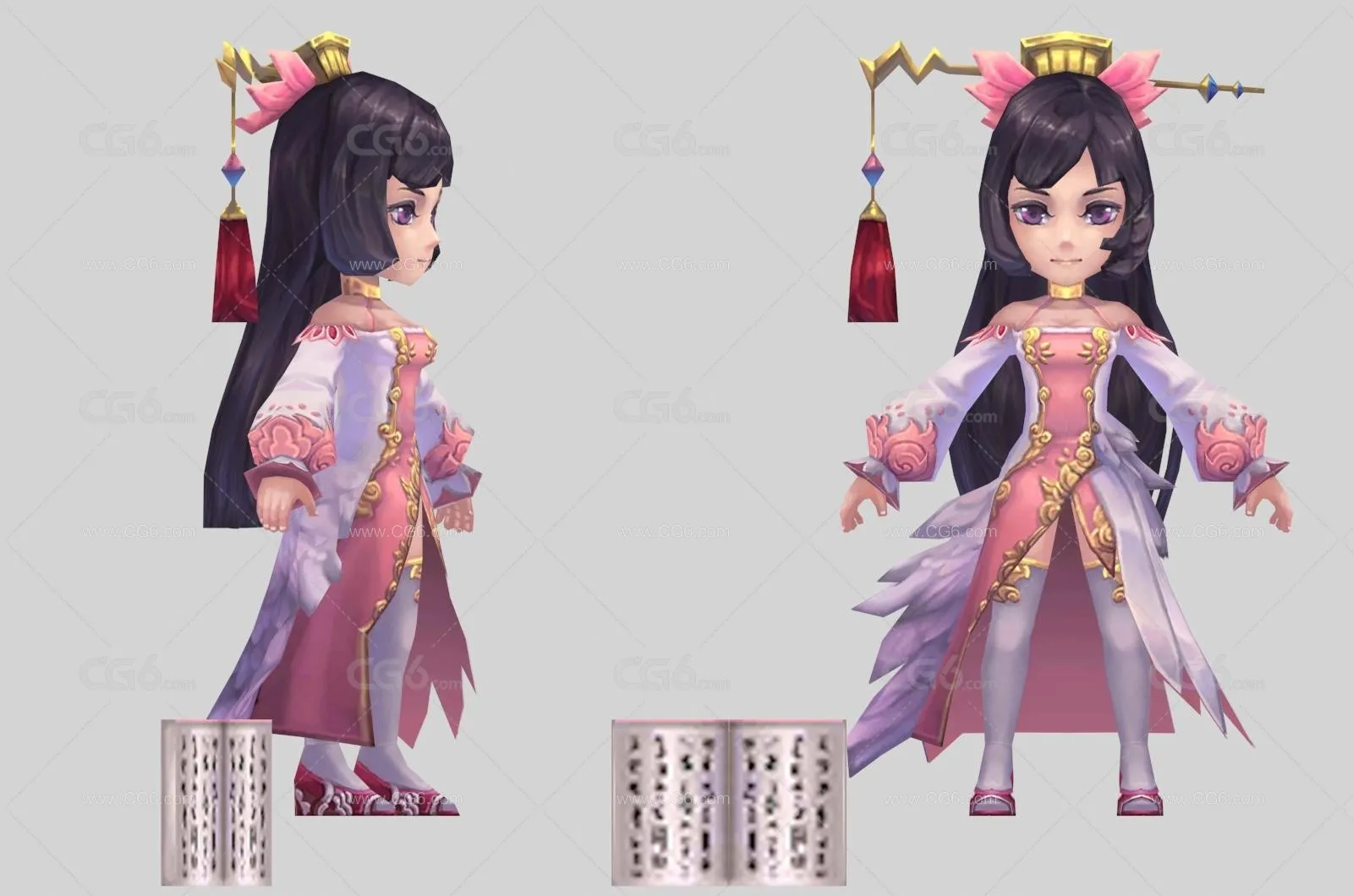 小仙女  大小姐  女孩 手游角色 古代小美女  -2