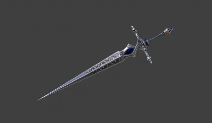 PBR次世代 屠魔匕首 恶魔短剑 魔幻武器 冷兵器 BOSS武器 神器 短刀 精灵剑 骑士短剑3D模型