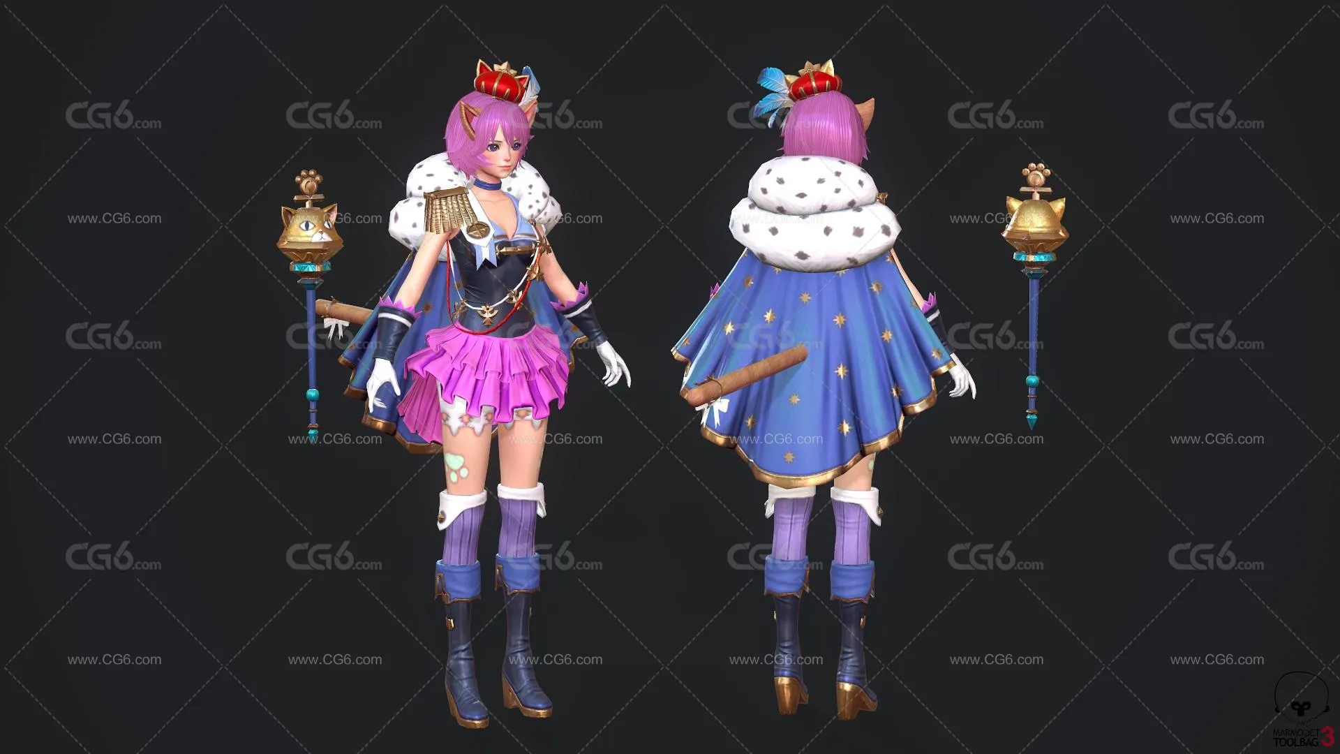 贵族小姐 女神 圣女小姐姐 猫咪公主 性感美少女 女王 卡哇伊 小萝莉 美女魔法师 大祭司 魔导师 权杖御姐-2