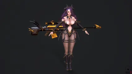美女枪手 狙击手 美少女战士 武士 杀手刺客特工性感御姐 长发美女 女军官 女军人 女兵 军阀 指挥官