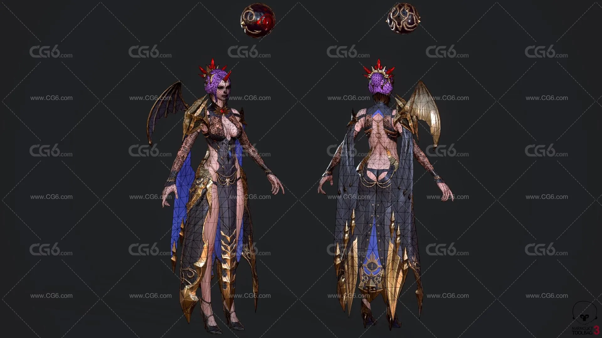 PBR美女 女妖 巫师 美人 女魔法师 女法师 魔法少女 萝莉 魔导士 魔导师 女祭司 女巫 巫师 达芙妮-3