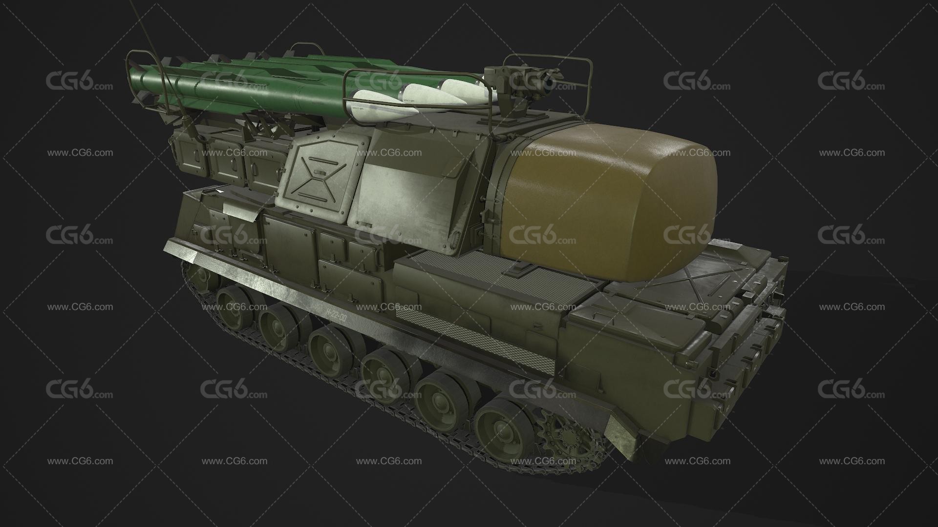 BUK-M1防空导弹车 山毛榉-M1防空导弹 山毛榉装甲导弹车 火箭炮 导弹车 坦克 装甲车-4