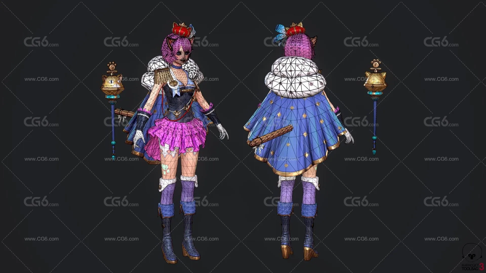 贵族小姐 女神 圣女小姐姐 猫咪公主 性感美少女 女王 卡哇伊 小萝莉 美女魔法师 大祭司 魔导师 权杖御姐-3