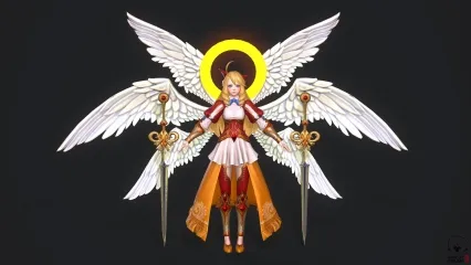 小萝莉 女神 大天使  圣女 圣战士 女骑士 女精灵 天神 古希腊 女战神 治疗 牧师 可爱 小天使