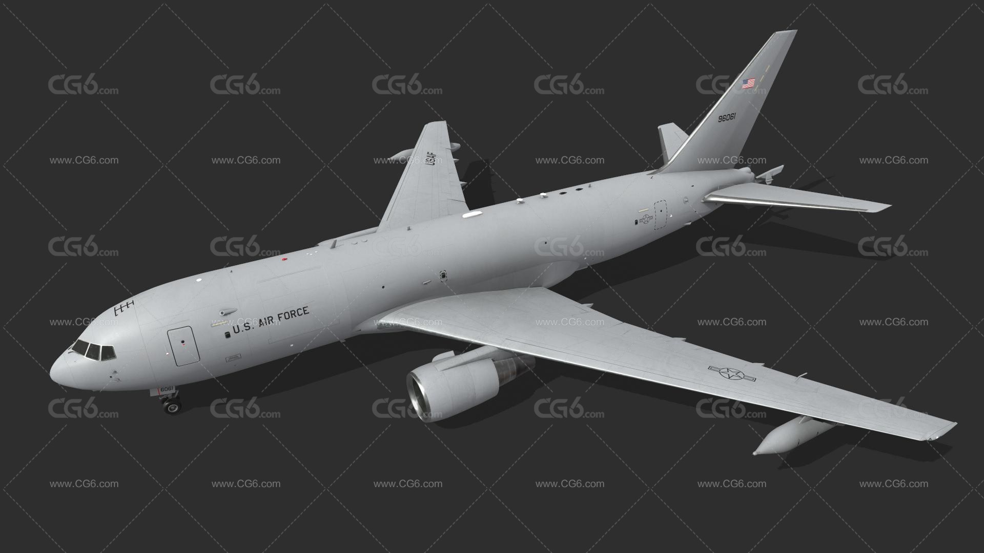 KC-46A飞马座空中加油机 美军空中加油飞机 战略军用运输机  KC-46 飞机内部结构-1