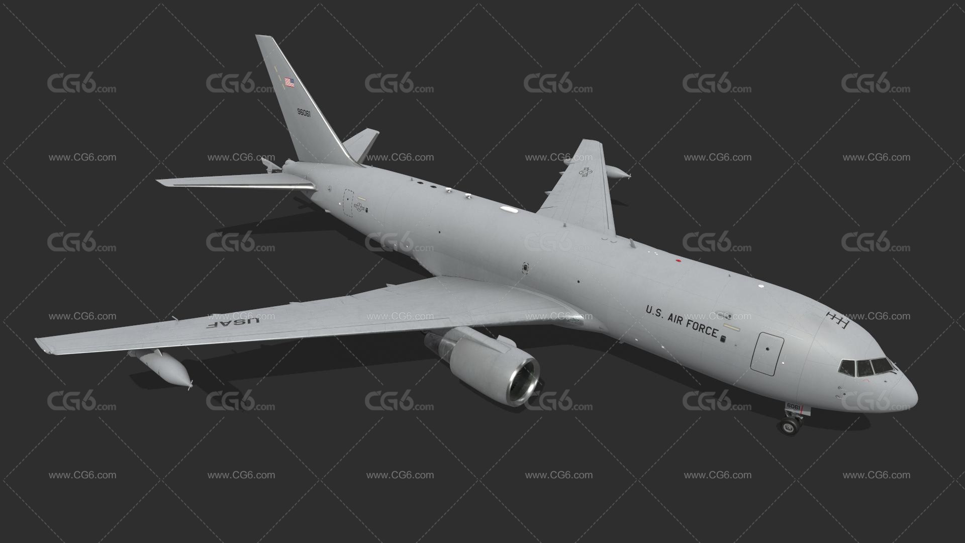 KC-46A飞马座空中加油机 美军空中加油飞机 战略军用运输机  KC-46 飞机内部结构-4