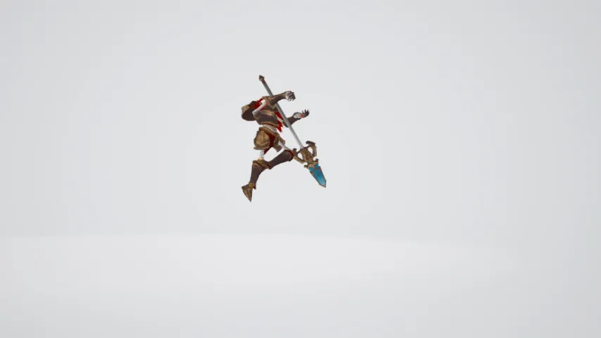 3d动画模型  骷髅魔兵  士兵 攻击动画