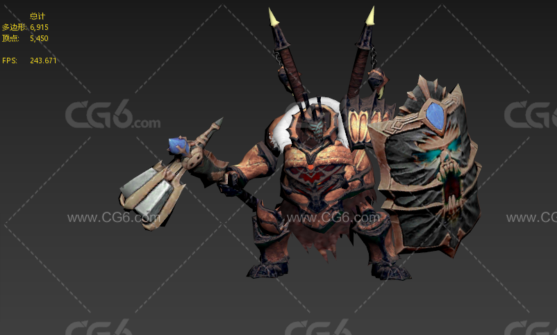 攻击魔兵  大魔头 攻击动画-3