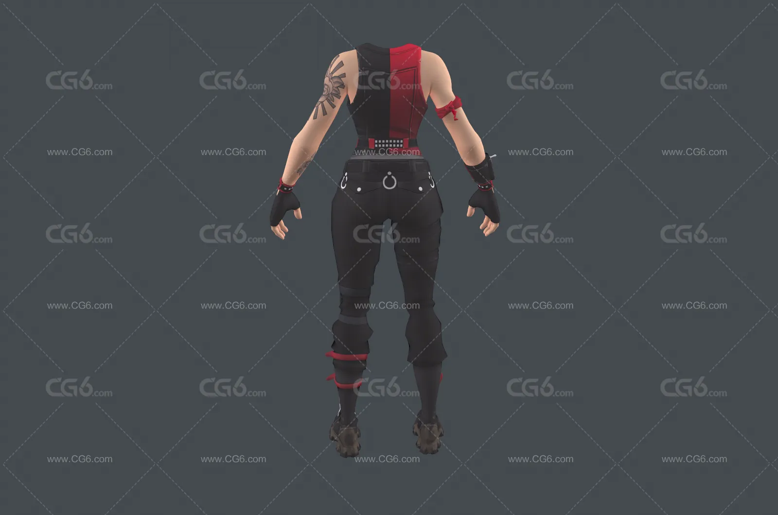 皮肤 暗黑服装-3