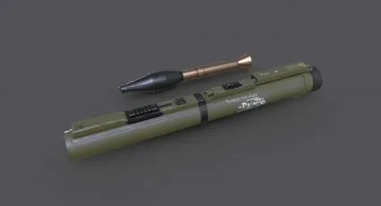 PBR次世代美军 M72 66毫米反坦克火箭筒 轻型反坦克武器 火箭发射器 火箭炮 武器