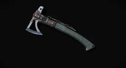 斧头 军用斧头 武器 冷兵器 近战武器 戏斧子武器 蒸汽朋克斧头 机械斧头 短柄斧 现代短斧