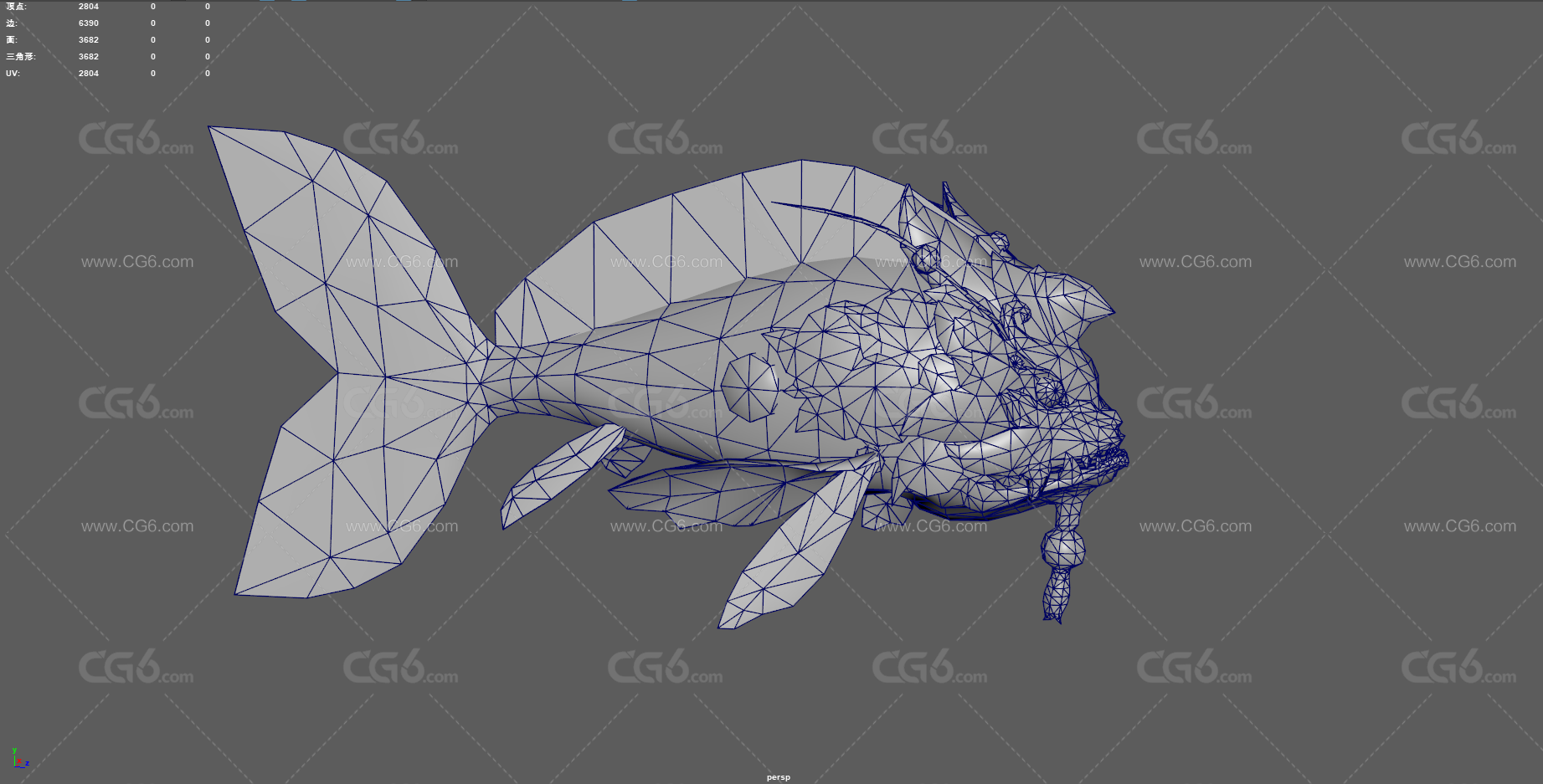 怪物鱼 手绘怪鱼 魔鬼鱼 深海生物 鱼精 海洋怪物 鲤鱼精 游戏怪物 魔幻鱼类 妖化真身-13