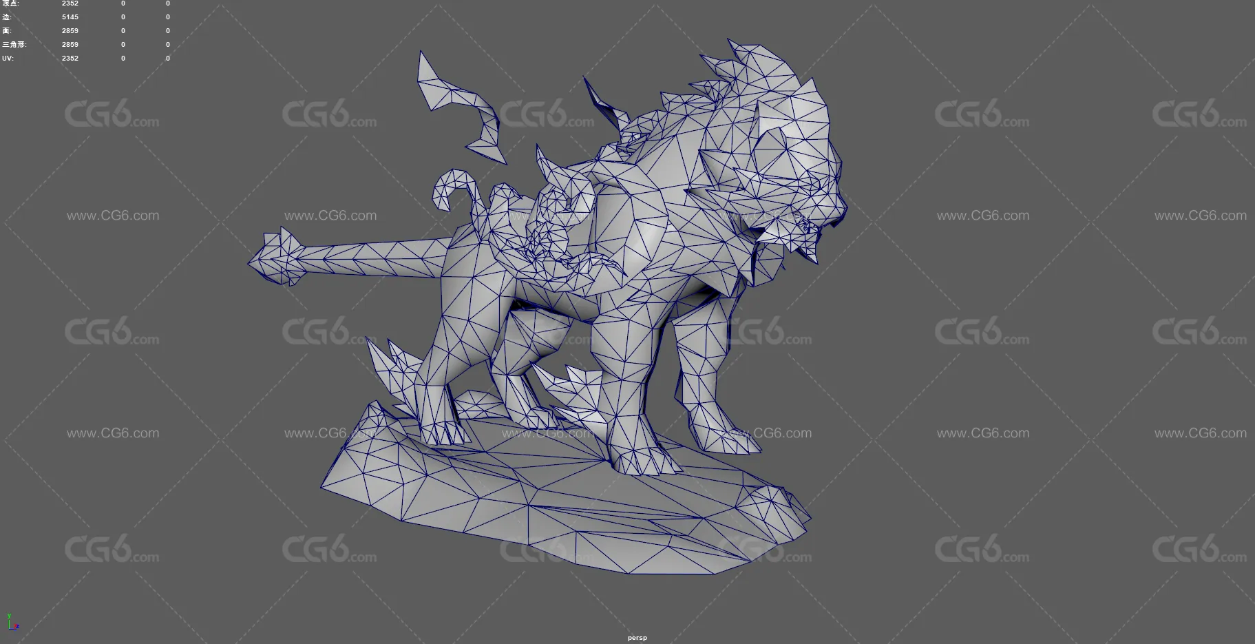 玄幻神兽 白虎 老虎 冰虎 白虎之灵 白虎坐骑 猛兽 游戏动物 怪物 寒冰白虎 幽冥虎 神兽-9