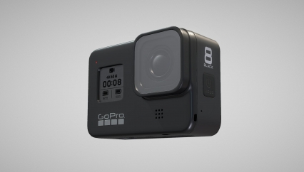 GoPro HERO8 Black运动相机 Vlog数码摄像机 GoPro相机 摄像机3D模型