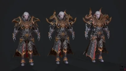 黑暗战神  精灵狂战士  男人 