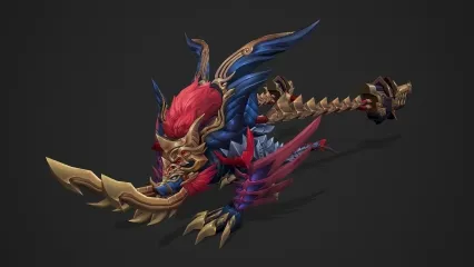 Lowpoly野猪精 猪妖 地狱犬 恶魔 上古神兽 Boss 幻想怪兽 金甲兽3D模型