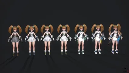 侏儒神女  小骑士女