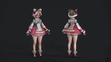 小女孩  小矮人  苗儿女孩  猫耳朵女孩