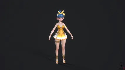 泳装女孩   可爱女孩 