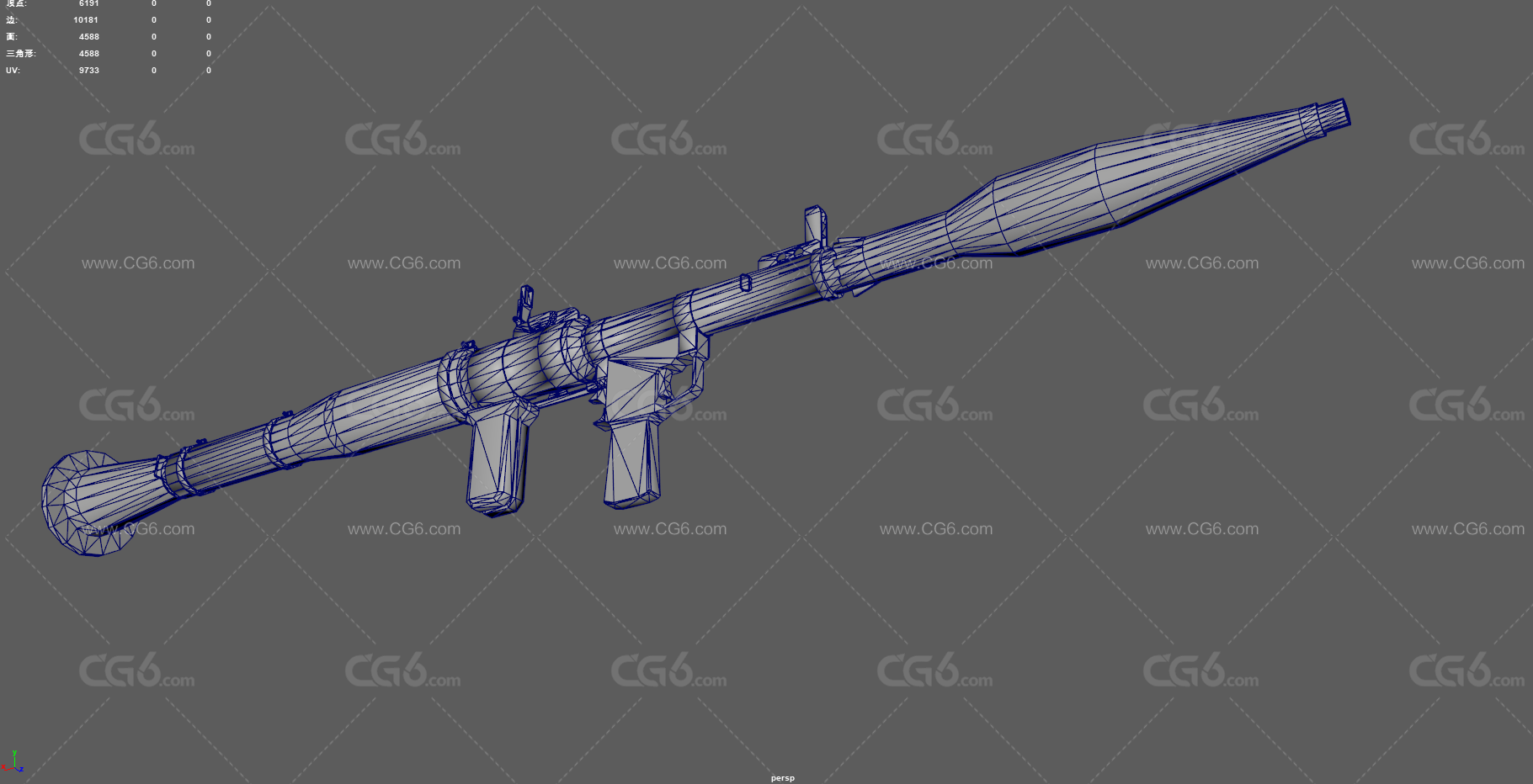 RPG-7火箭筒 反坦克炮 火箭筒 反坦克导弹 便携式火箭炮 火箭弹 军事武器 反装甲武器 火炮器械-8