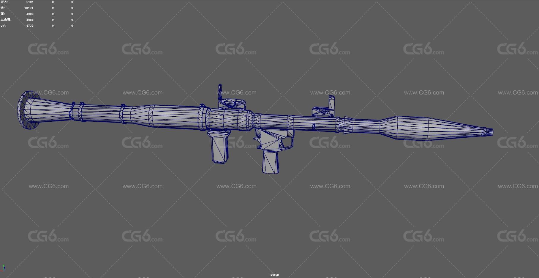 RPG-7火箭筒 反坦克炮 火箭筒 反坦克导弹 便携式火箭炮 火箭弹 军事武器 反装甲武器 火炮器械-10