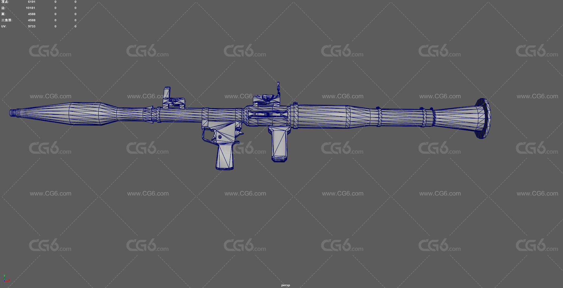 RPG-7火箭筒 反坦克炮 火箭筒 反坦克导弹 便携式火箭炮 火箭弹 军事武器 反装甲武器 火炮器械-13