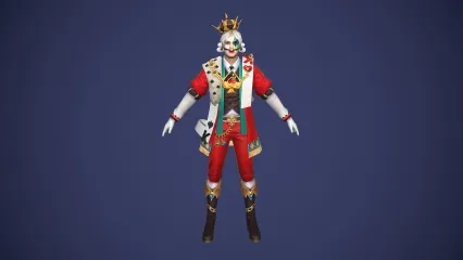 扑克人 黑桃K 扑克王 小丑 黑桃国王 魔术师 卡牌大师 游戏人物3D模型